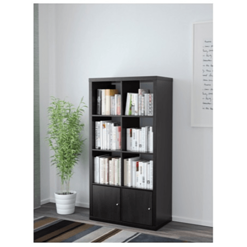 Brown outlet kallax unit